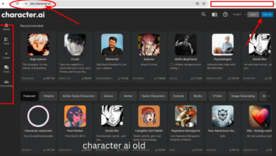 character ai old