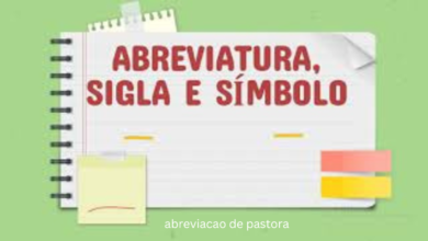 abreviacao de pastora